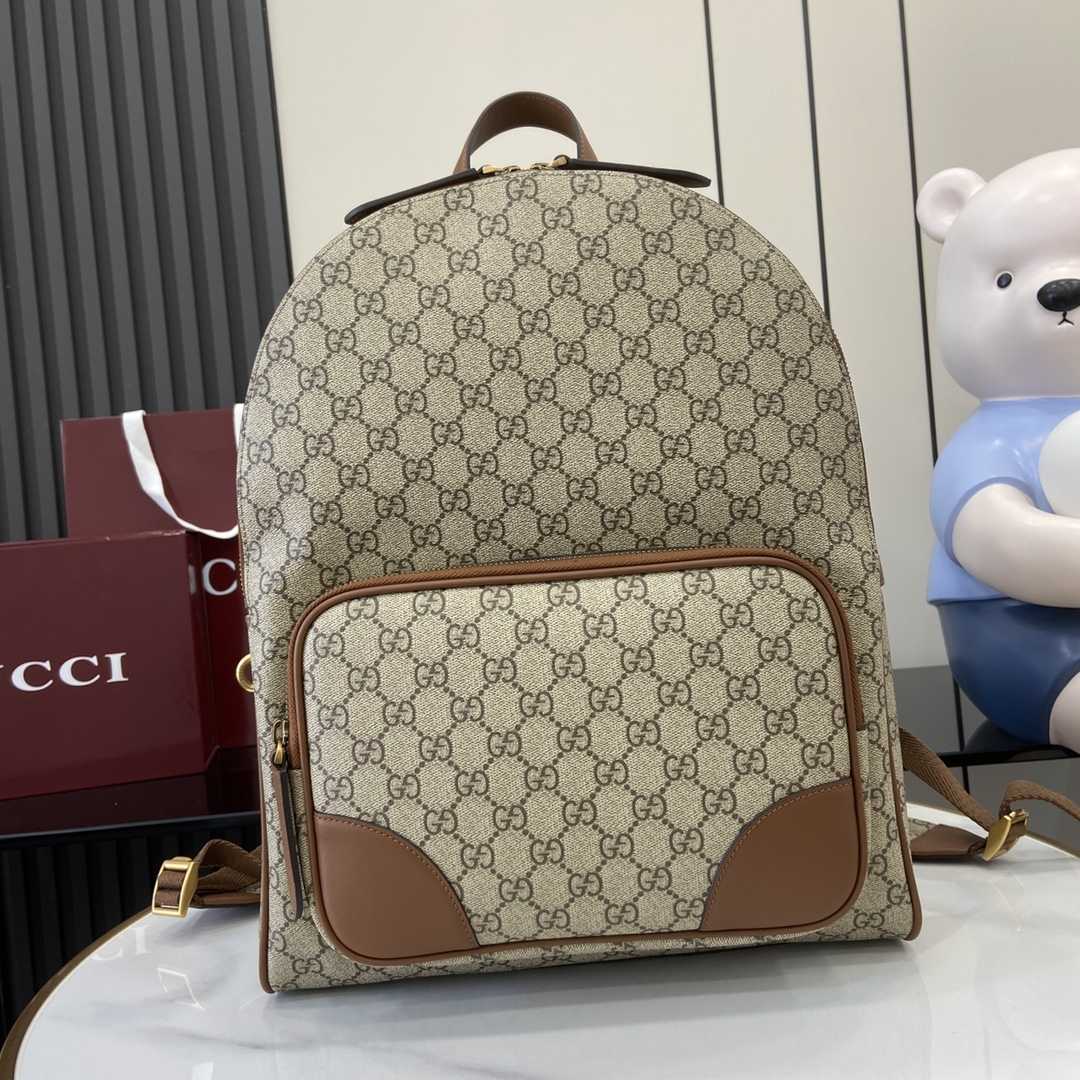 Gucci GG Emblem Medium Backpack  - EUR FASHION