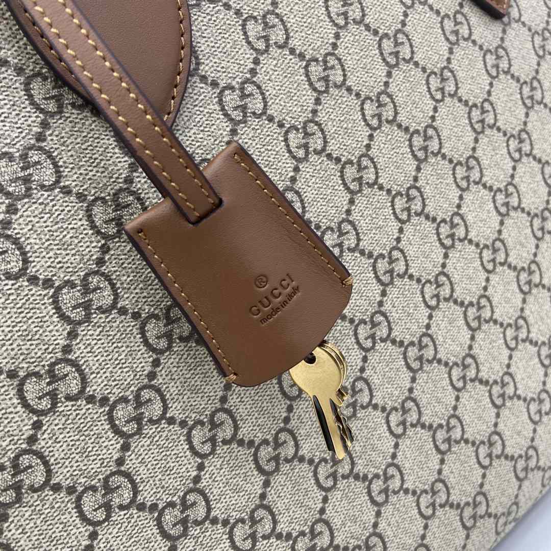 Gucci GG Emblem Medium Briefcase - EUR FASHION