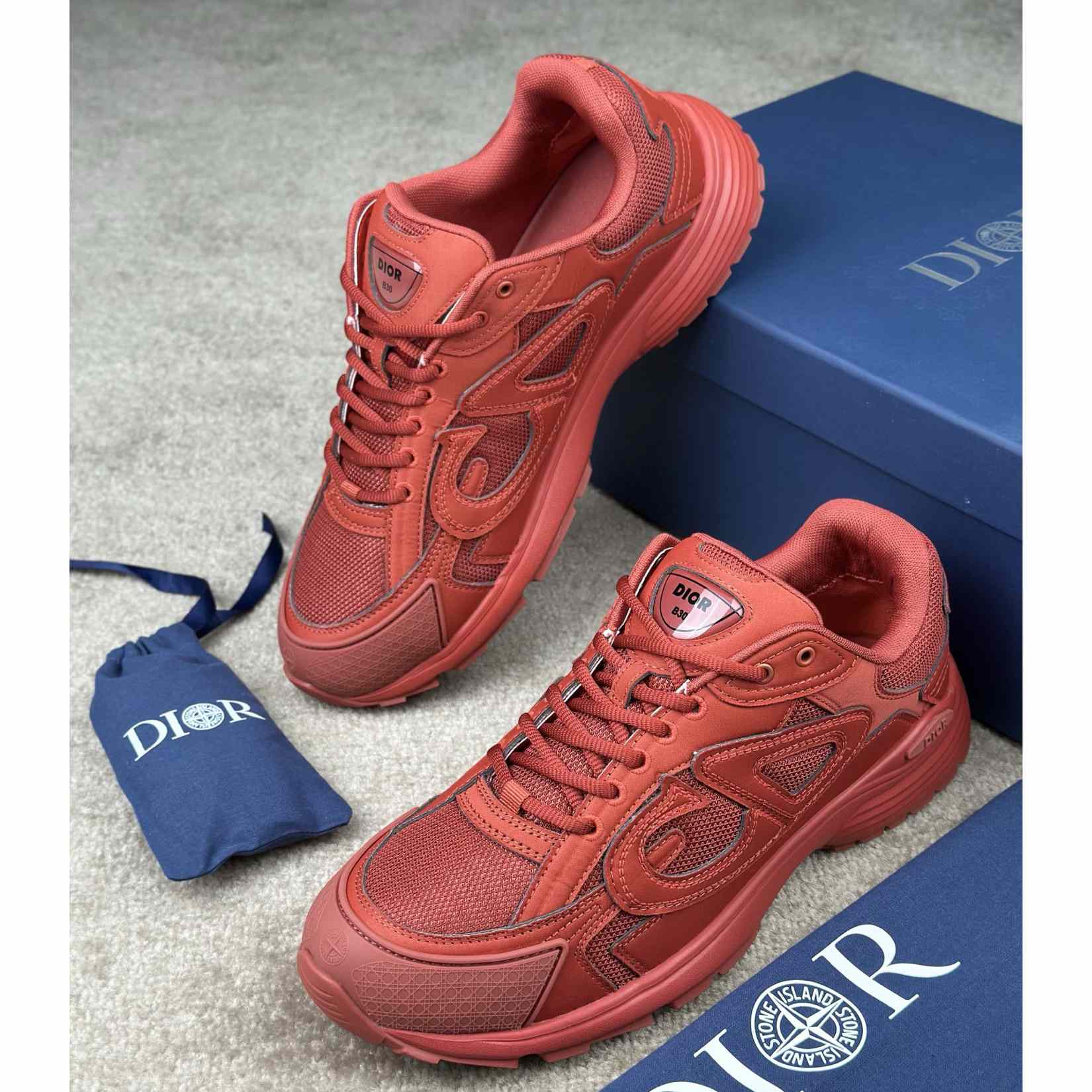 Stone Island x Dior B30 Sneaker  - EUR FASHION