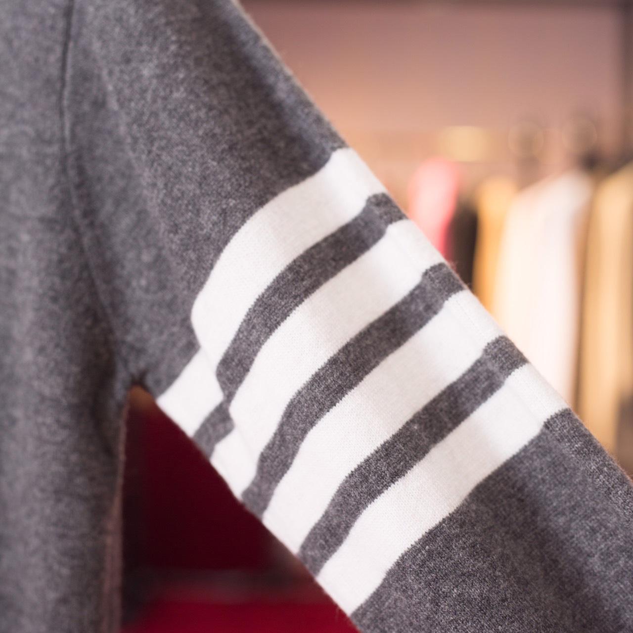 Thom Browne 4-Bar Sweater - EUR FASHION