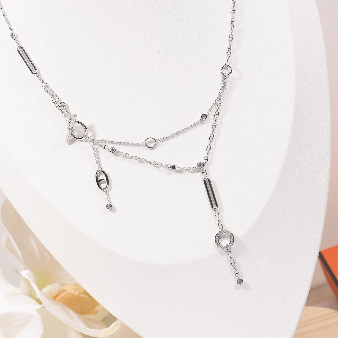 Hermes Chaine D'ancre Chaos Lariat Necklace - EUR FASHION