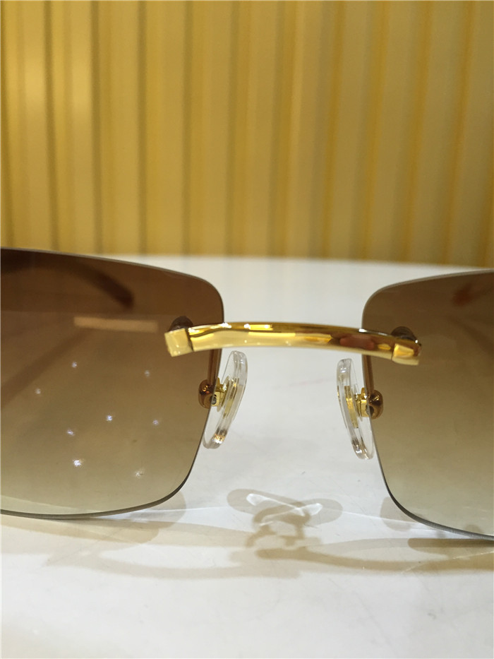 Cartier 3524012 White Buffalo Eyeglasses In Gold - EUR FASHION