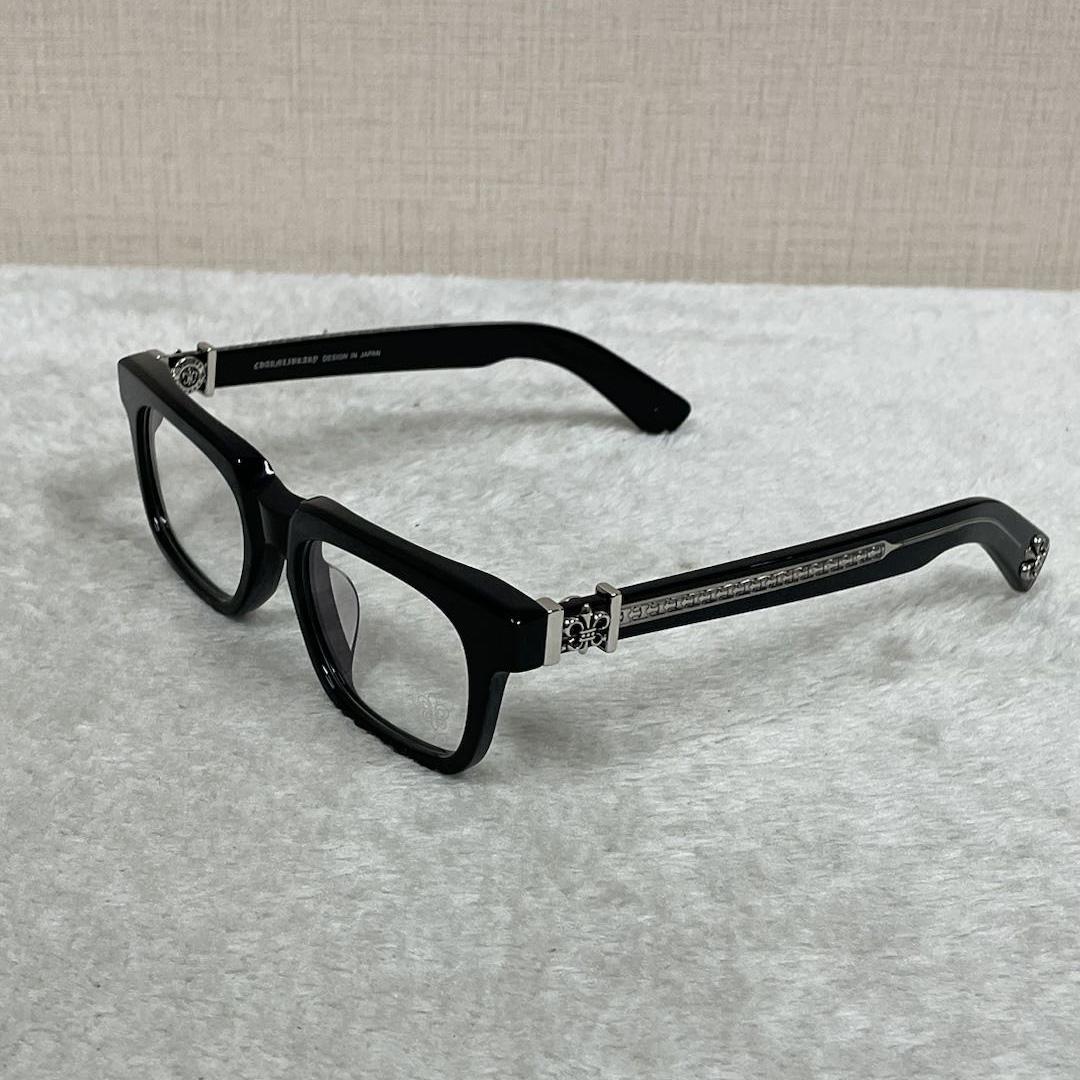 Chrome Hearts See You In Tea Eyeglasses In Black - EUR FASHION