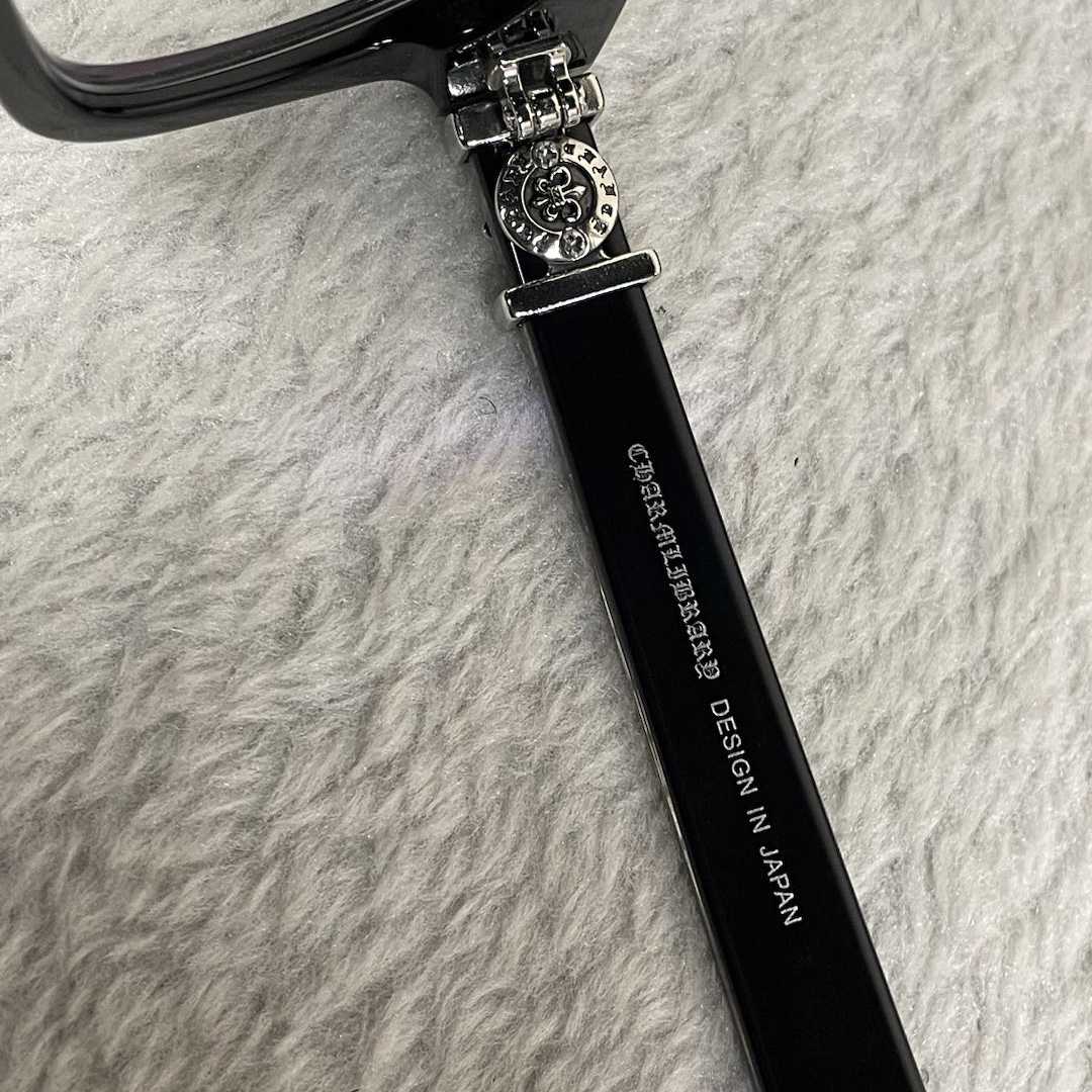 Chrome Hearts See You In Tea Eyeglasses In Black - EUR FASHION