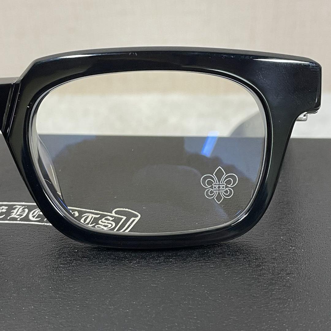 Chrome Hearts See You In Tea Eyeglasses In Black - EUR FASHION