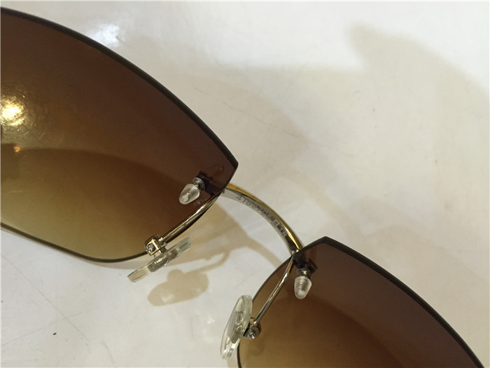 Cartier 4189705 White Mix Black Buffalo Sunglasses In Silver - EUR FASHION