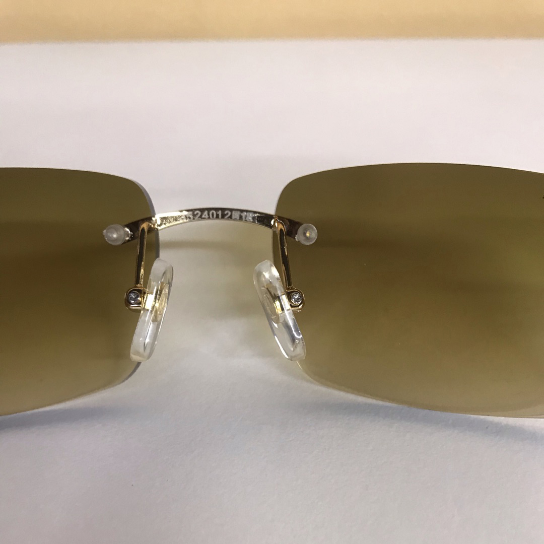 Cartier 3524012 White Mix Black Buffalo Eyeglasses In Gold - EUR FASHION