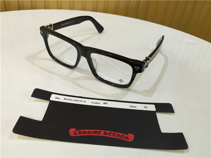 Chrome Hearts Box Lunch-A Eyeglasses In Black - EUR FASHION