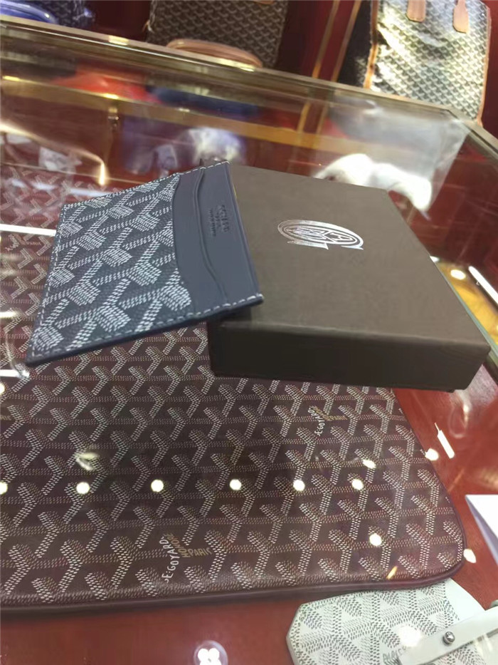 Goyard Card Holder Black - EUR FASHION