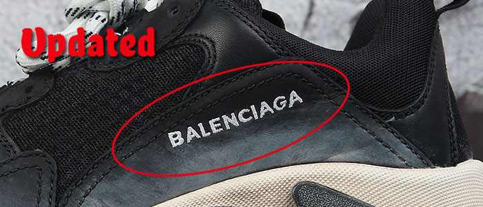 [Updated Best Version] Balenciaga Triple S Sneaker Black Red White - EUR FASHION