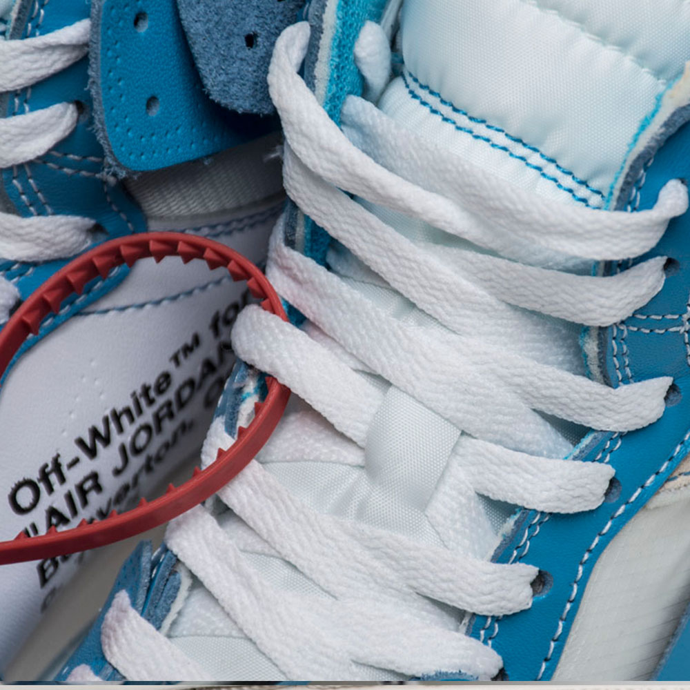 Jordan Off White X Air Jordan 1  UNC Sneaker - EUR FASHION