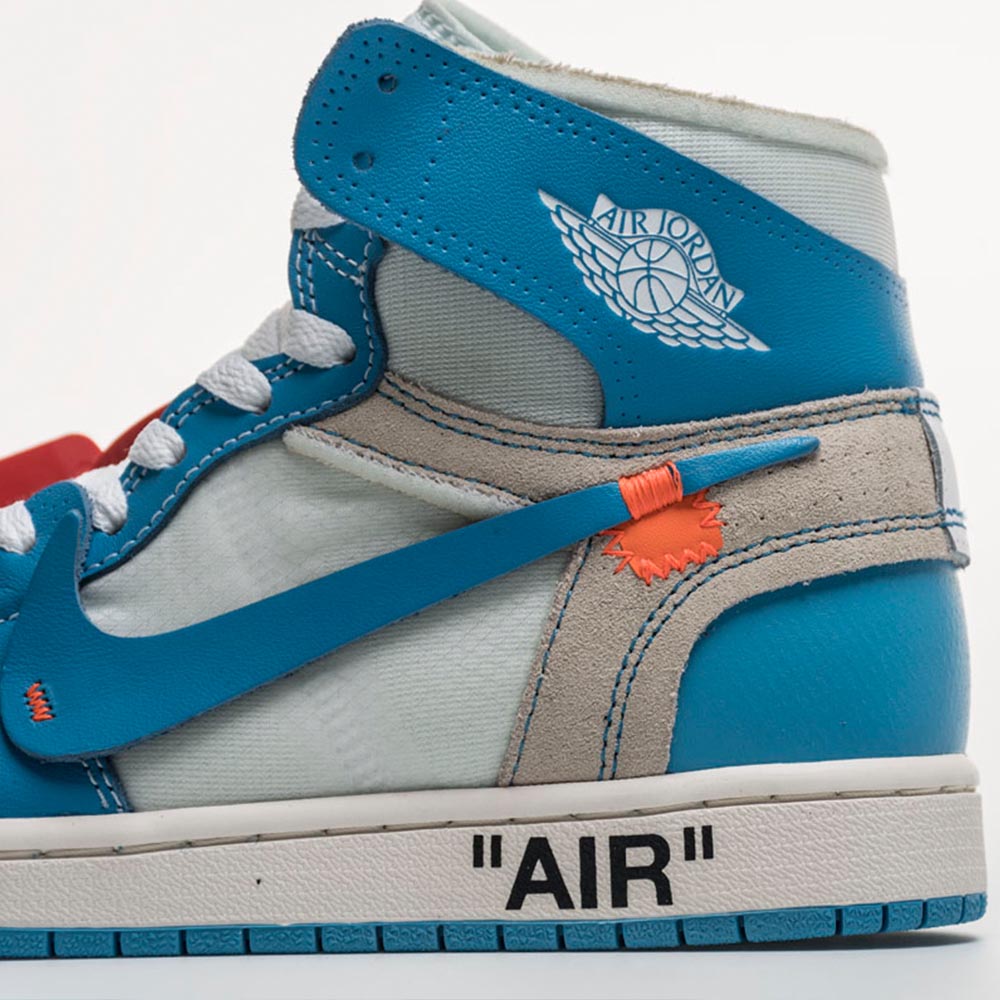 Jordan Off White X Air Jordan 1  UNC Sneaker - EUR FASHION