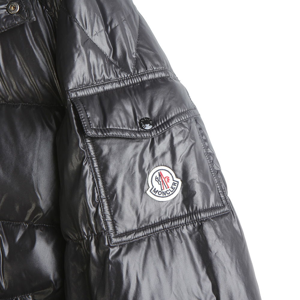 Moncler Maya Down Jacket Black - EUR FASHION