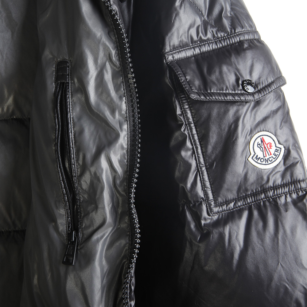 Moncler Maya Down Jacket Black - EUR FASHION