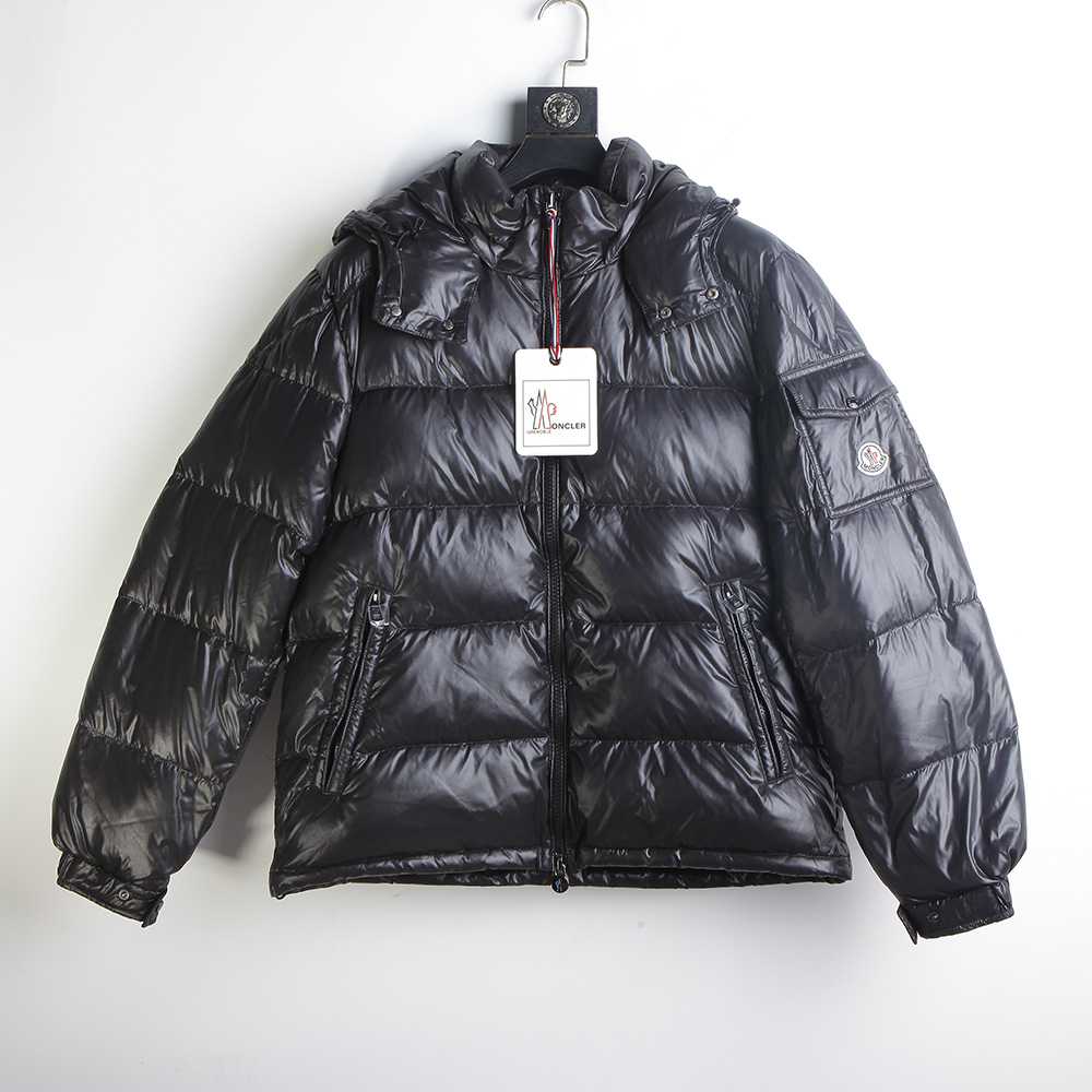 Moncler Maya Down Jacket Black - EUR FASHION