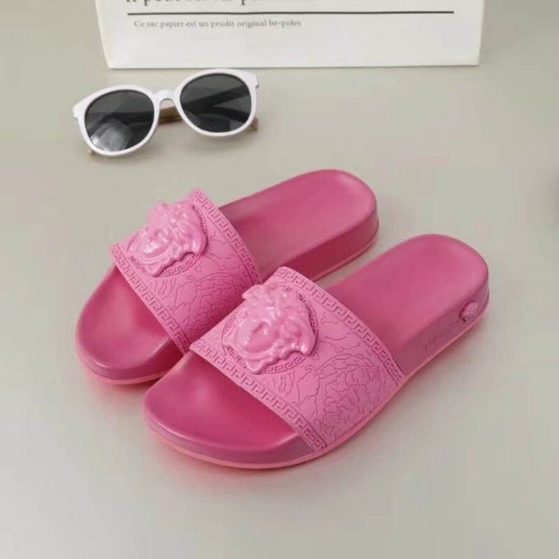 Versace Slides Pink - EUR FASHION