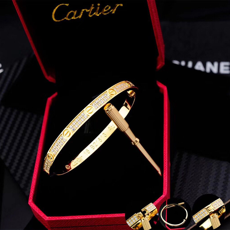 Cartier Bracelets In Gold - EUR FASHION