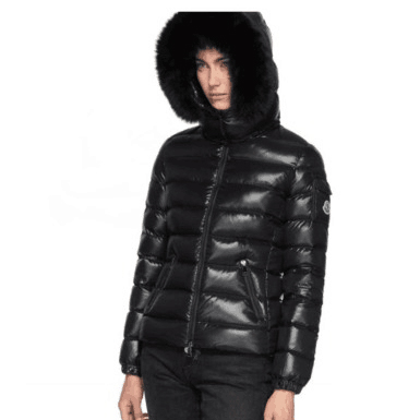 Moncler Black Down Jacket - EUR FASHION