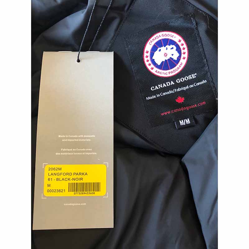 Canada Goose Black Coat Jacket  - EUR FASHION