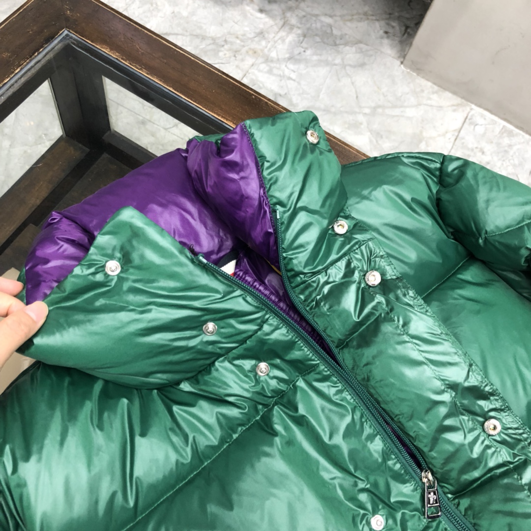 Moncler Down Jacket Blue/Green - EUR FASHION