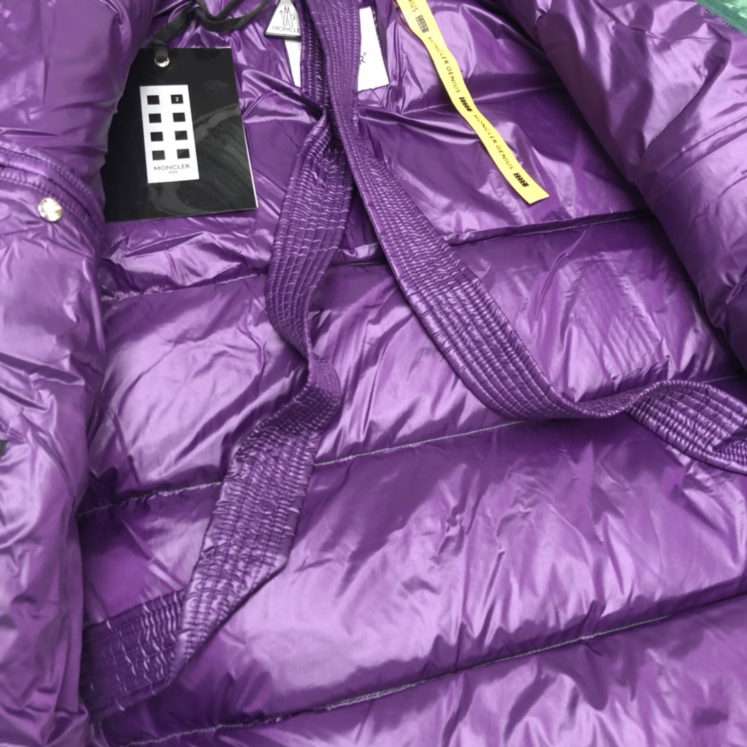 Moncler Down Jacket Blue/Green - EUR FASHION