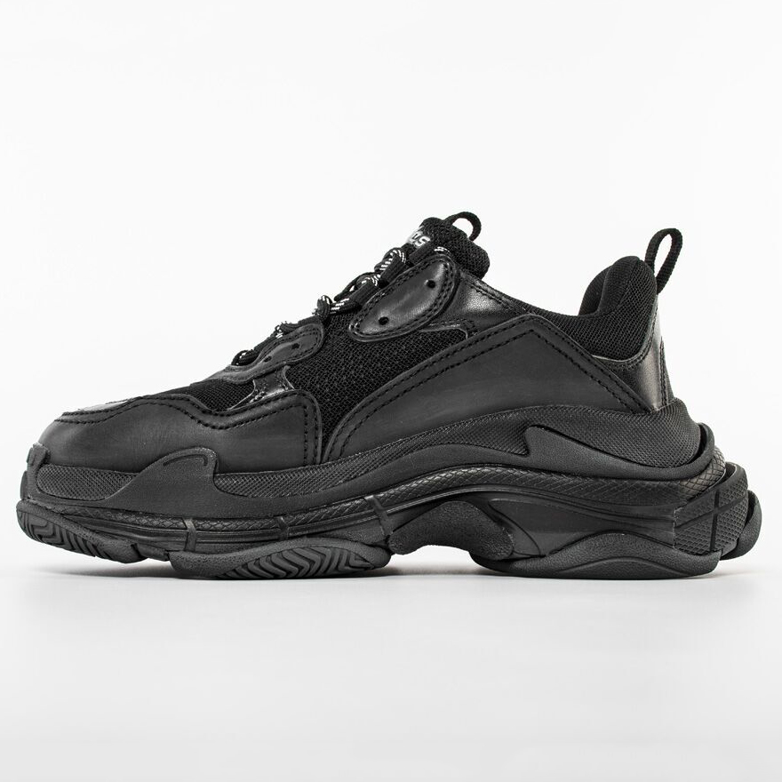 Balenciaga Triple S Trainers Black - EUR FASHION