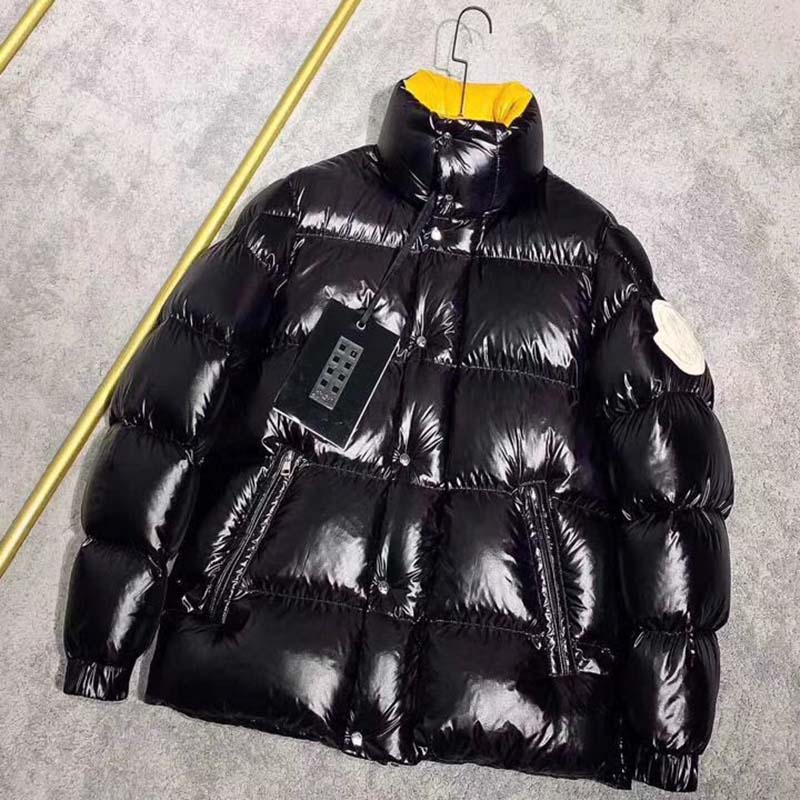 Moncler Down Jacket  Black/Yellow - EUR FASHION