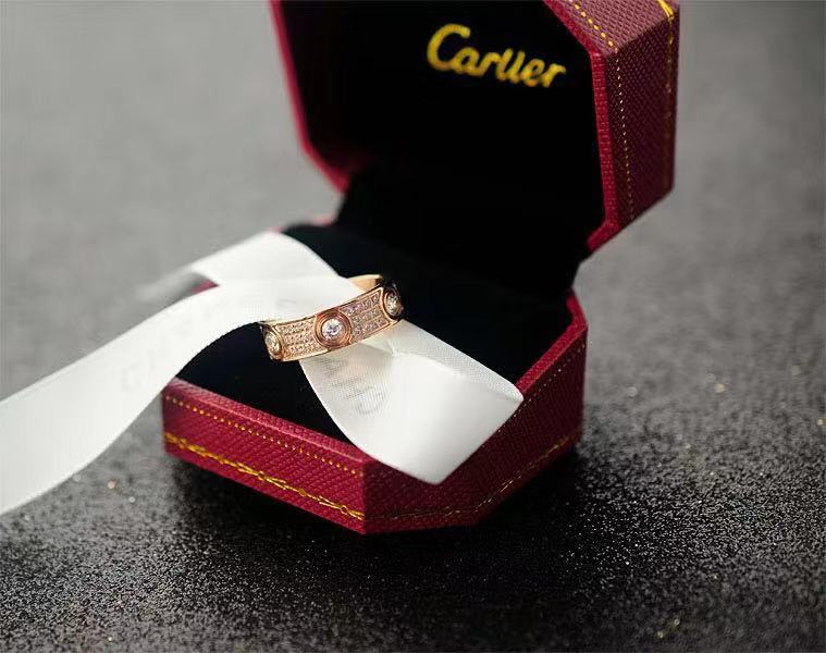 Cartier Ring In Rose Gold - EUR FASHION