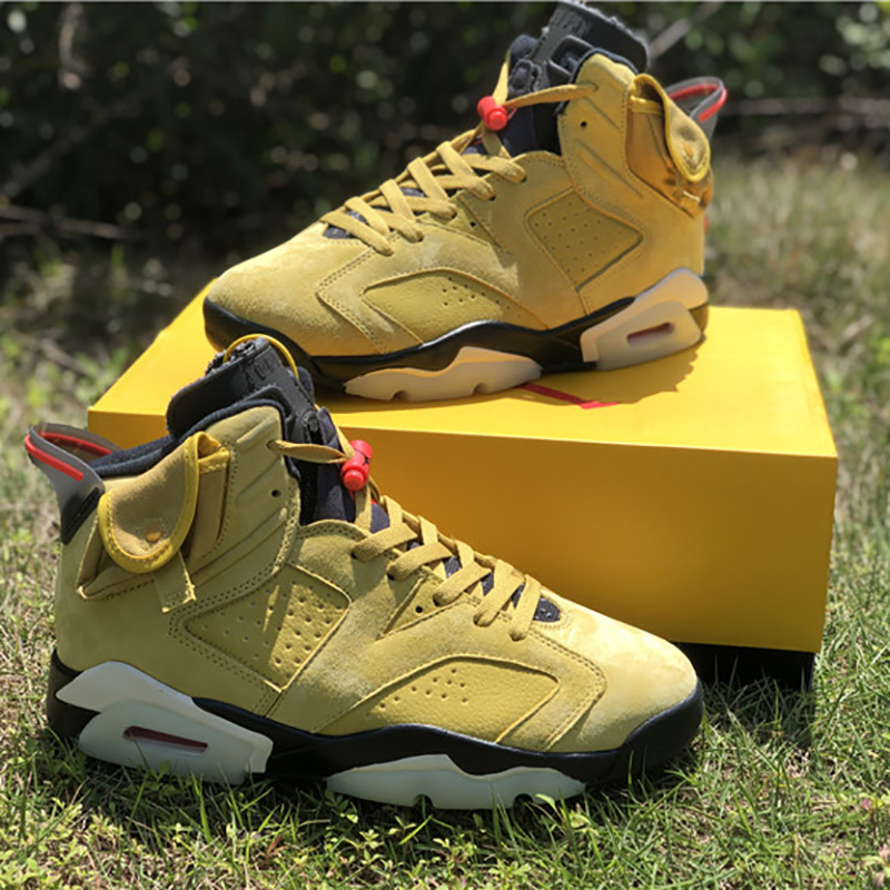 Jordan Travis Scott AJ6 Yellow - EUR FASHION