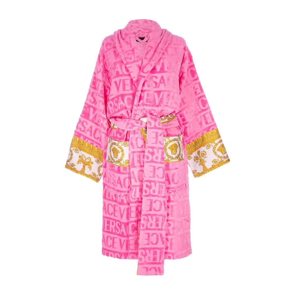 Versace Bathrobe In Pink - EUR FASHION