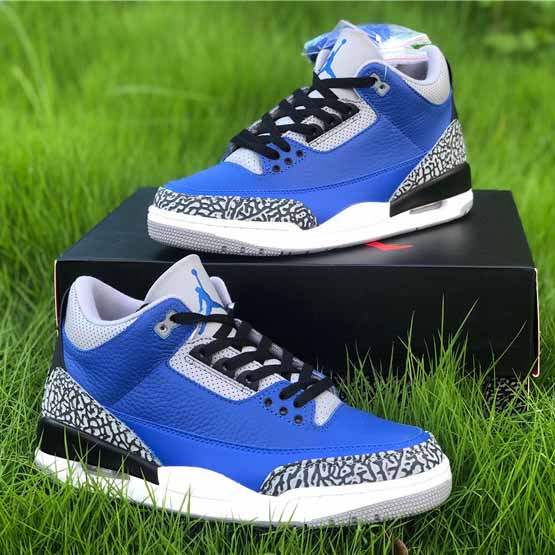 Jordan AJ3 "Varsity Royal" - EUR FASHION