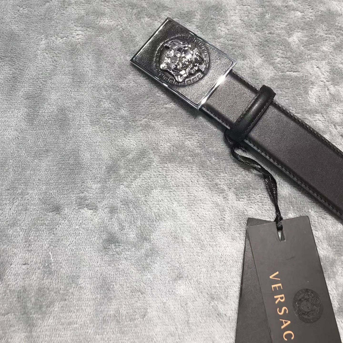 Versace Medusa Head Leather Belt - EUR FASHION