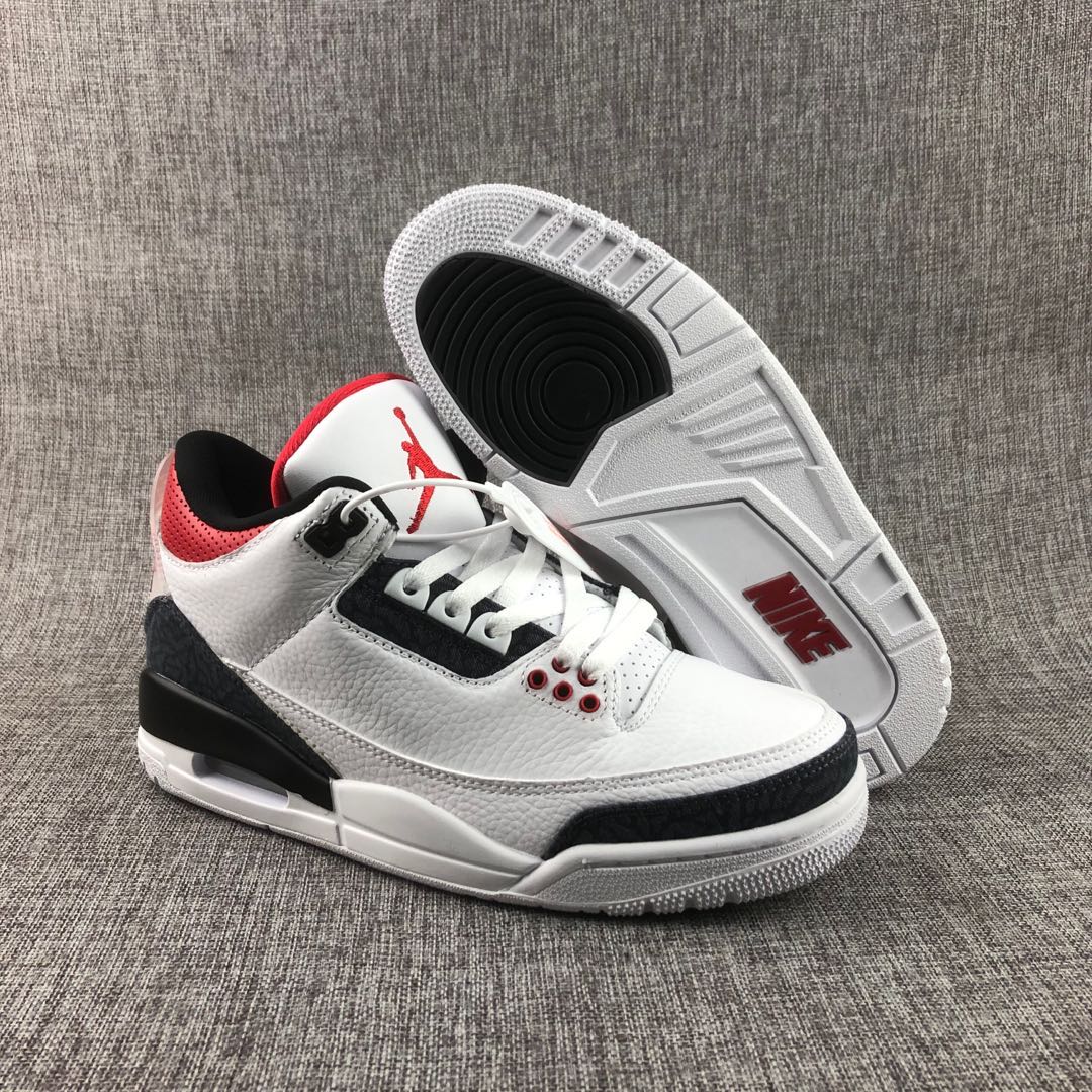 Jordan AJ3 Retro Fire Red - EUR FASHION