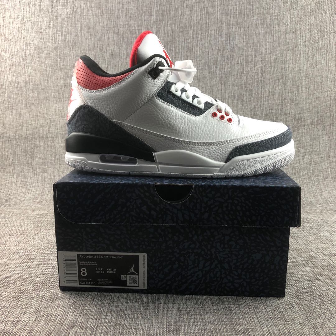 Jordan AJ3 Retro Fire Red - EUR FASHION