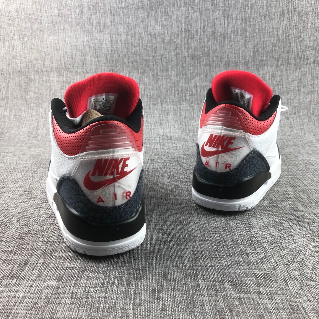 Jordan AJ3 Retro Fire Red - EUR FASHION