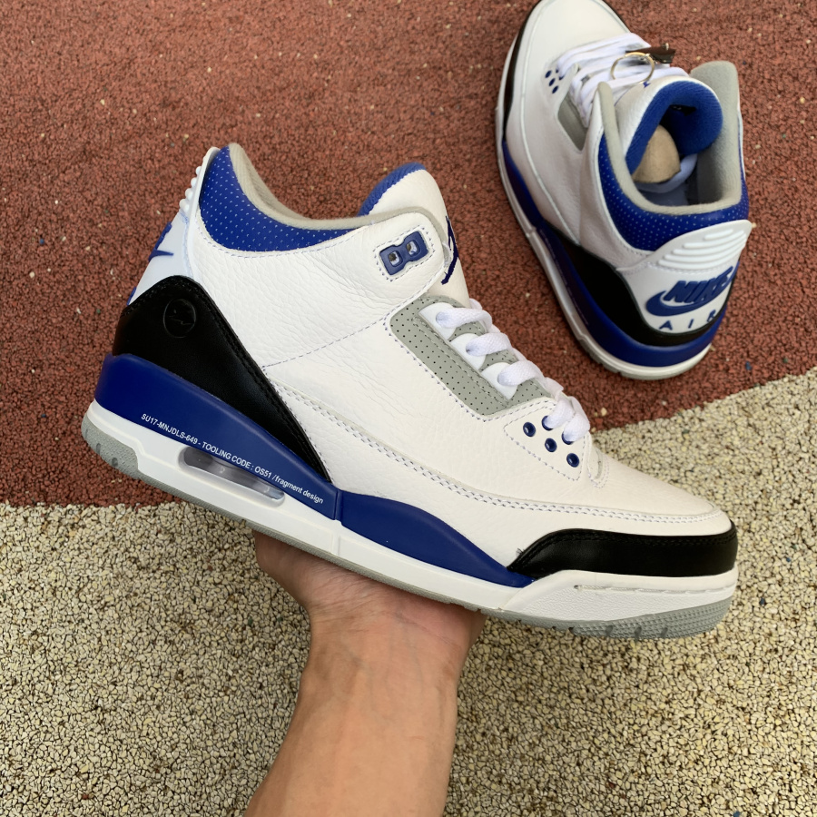 Jordan  Fragment X Air 3 White/Royal Blue-Black DA3595-040 - EUR FASHION