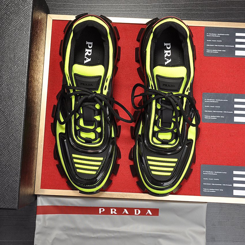 Prada Cloudbust Thunder Knit Sneakers  - EUR FASHION