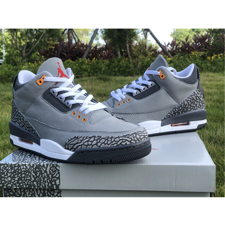 Jordan Air 3 Cool Grey CT8532-012  - EUR FASHION