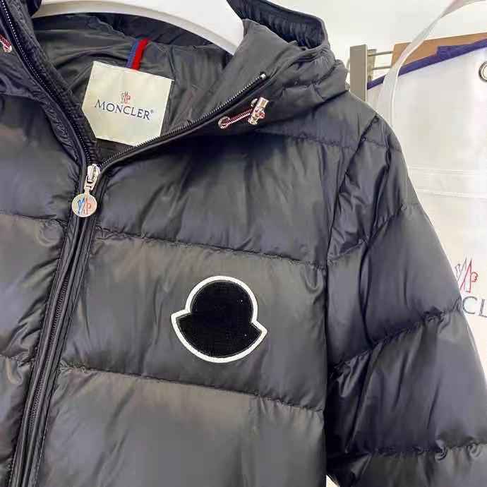 Moncler Logo Print Down Jacket  - EUR FASHION