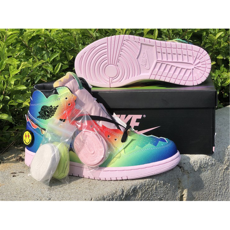 Jordan J Balvin Air 1 High OG Sneaker - EUR FASHION