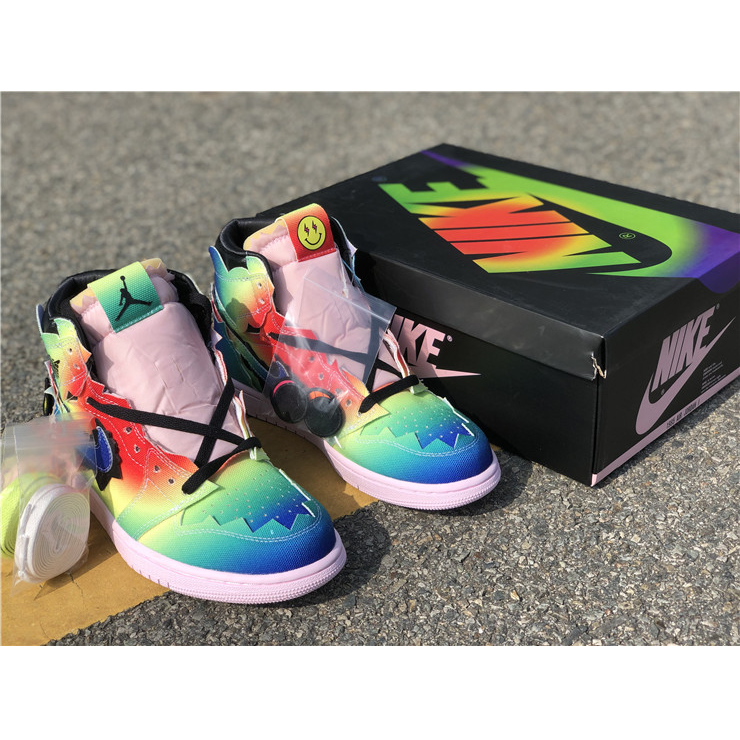 Jordan J Balvin Air 1 High OG Sneaker - EUR FASHION