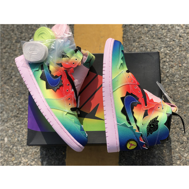 Jordan J Balvin Air 1 High OG Sneaker - EUR FASHION