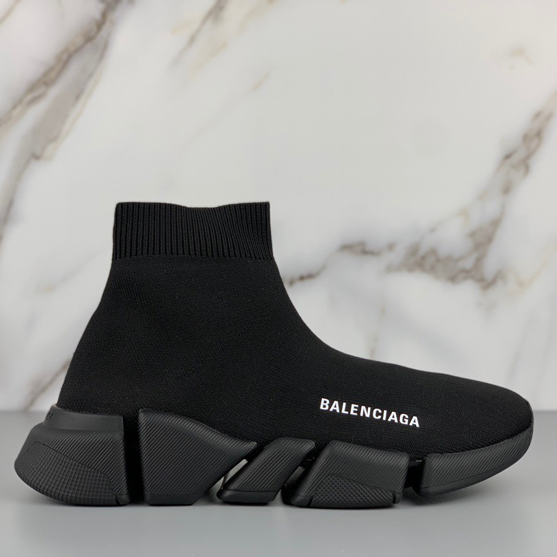 Balenciaga Black Speed.2 Lt Knit Sole - EUR FASHION