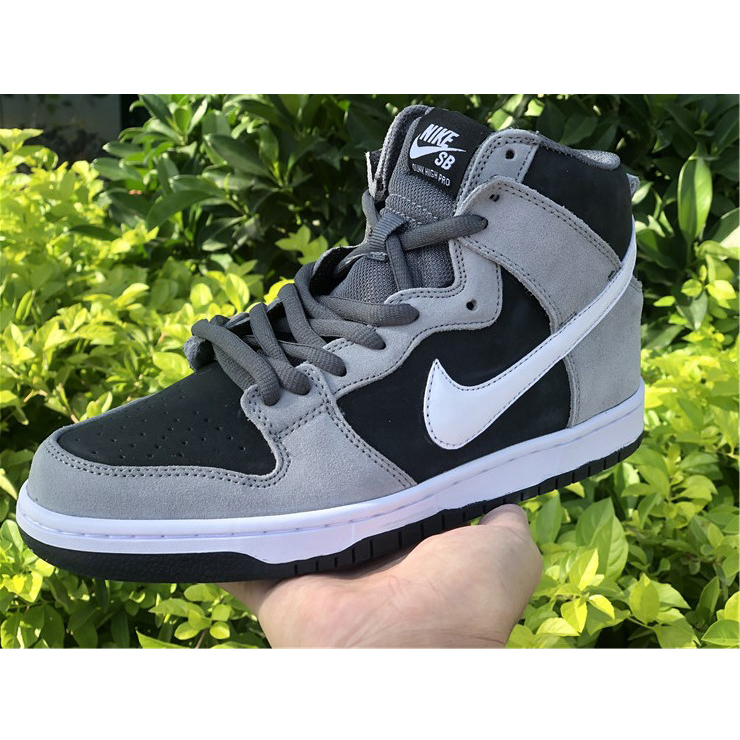 Nike SB Dunk High Pro Dark Grey Black White 854851-010 - EUR FASHION