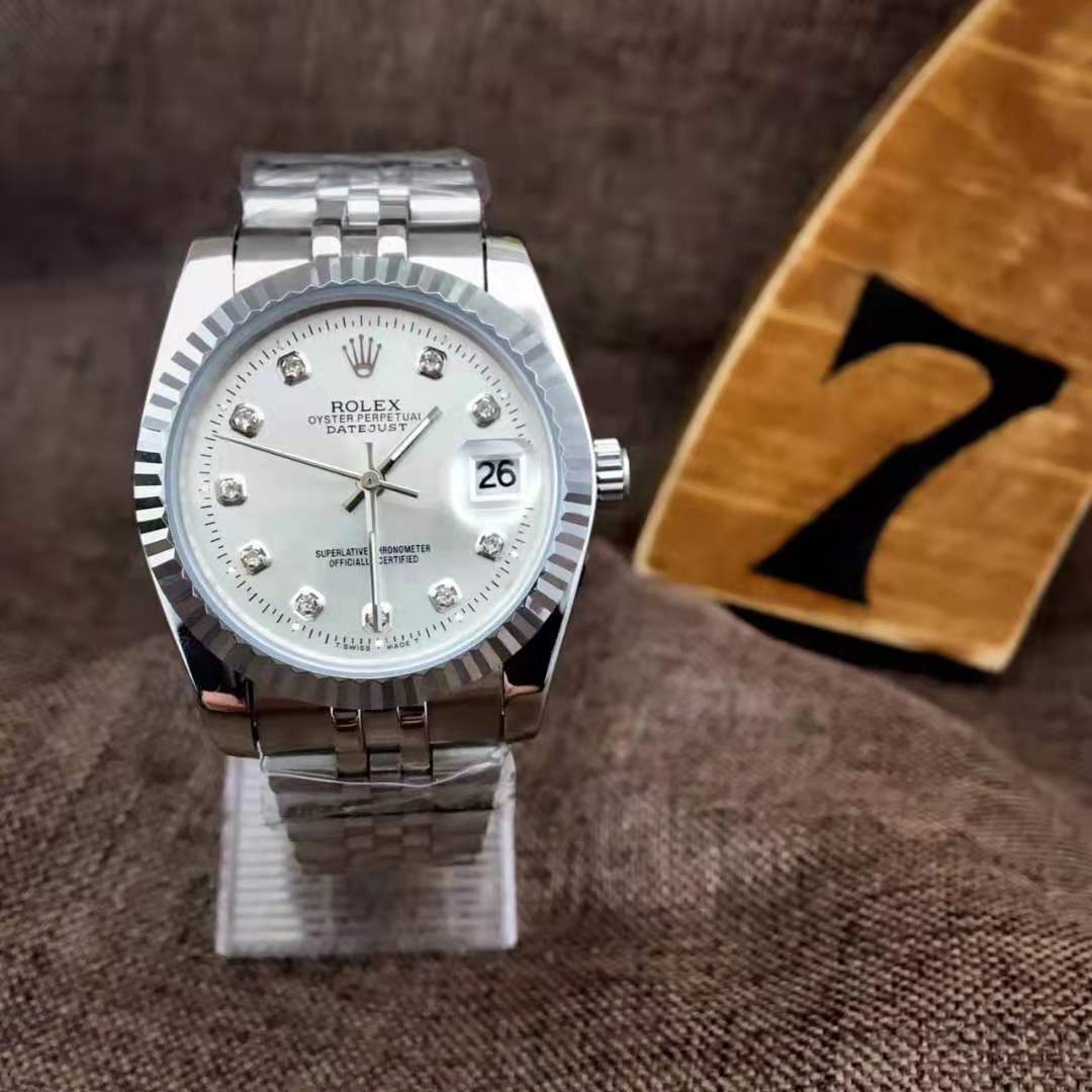 Rolex High Quality Watch in Silver - EUR FASHION