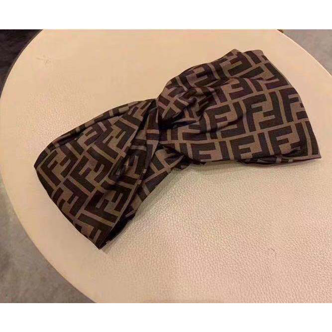 Fendi Logo Printed Headband - EUR FASHION