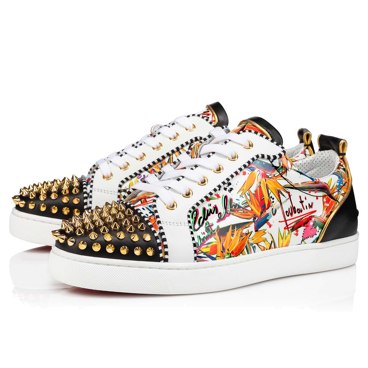 Christian Louboutin  FreeLouis Junior Spikes Low Sneaker - EUR FASHION