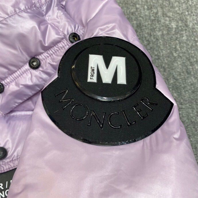 Moncler Anthemyx Short Down Jacket In Light Lilac - EUR FASHION