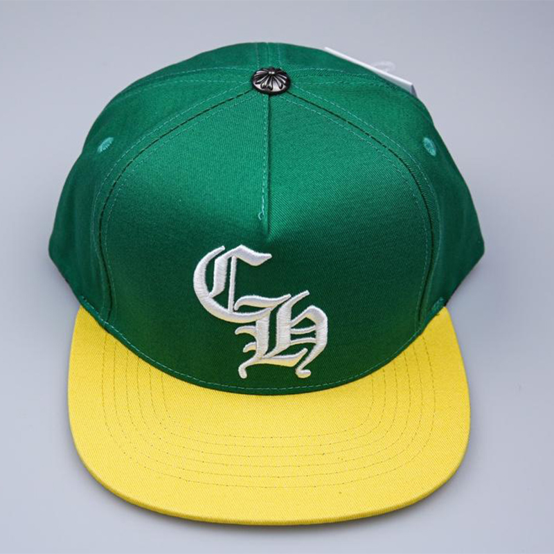 Chrome Heart Baseball Cap Green/Yellow - EUR FASHION