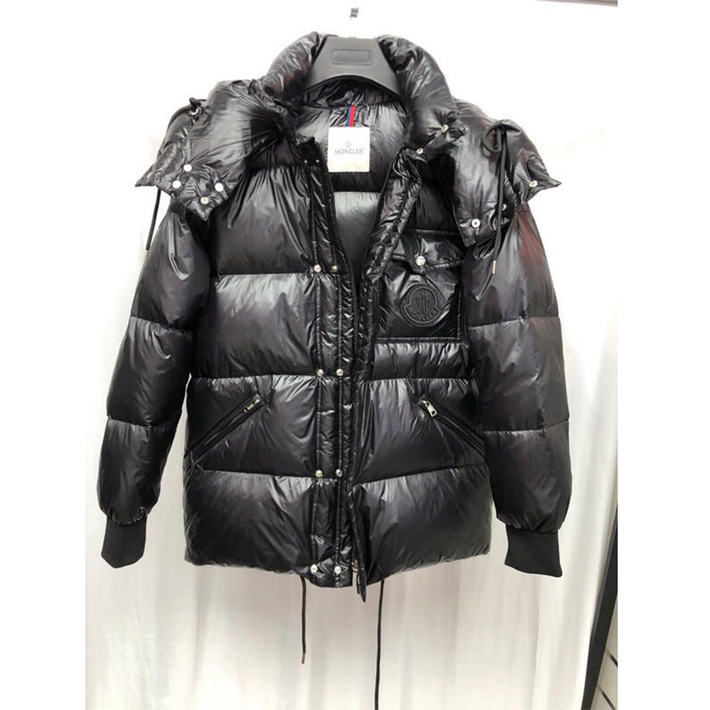 Moncler  Lamentin Short Down Jacket In Black - EUR FASHION